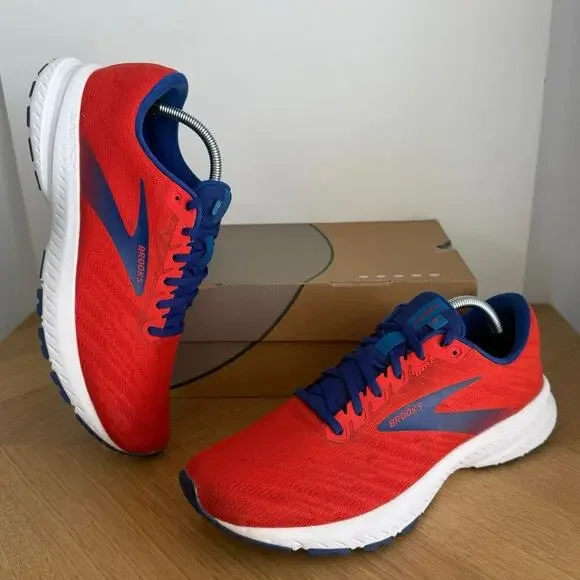 Brooks Launch 7 Orange/Blue Men Running Sneakers - SZ 11 - Picture 1 of 10